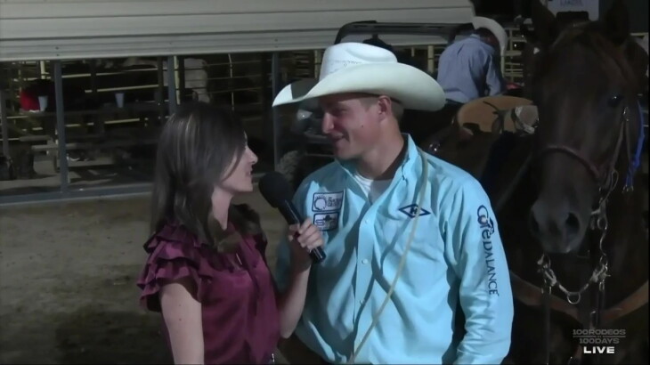 Cash Rob Rodeo Cash Hooper's Fast Hands and Horsepower Splits Him the Gooding Pro ...