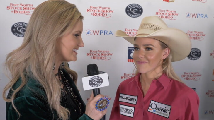 Fort Worth Stock Show & Rodeo Finalist: Breakaway Roper Cadee Williams ...