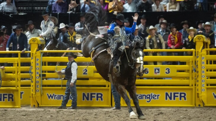Ryder Wright Wins Round 10 To Lock Up Third Career PRCA Saddle Bronc ...