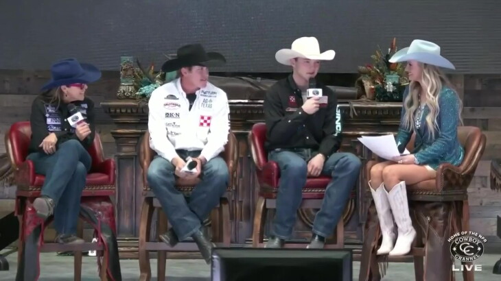 Jj Hampton Roper JJ Hampton, Marty Yates and Kincade Henry Talk Traveling the Rodeo Road ...
