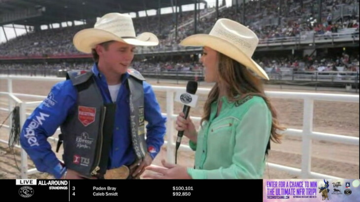 Stetson Wright on Winning the Bronc Riding on Feather and Pushing ...