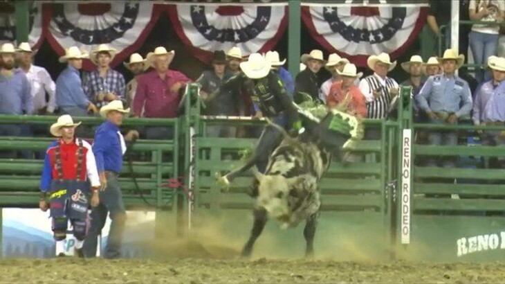 Best Moments of 2021: JB Mauney wins the bull riding at Reno Rodeo ...